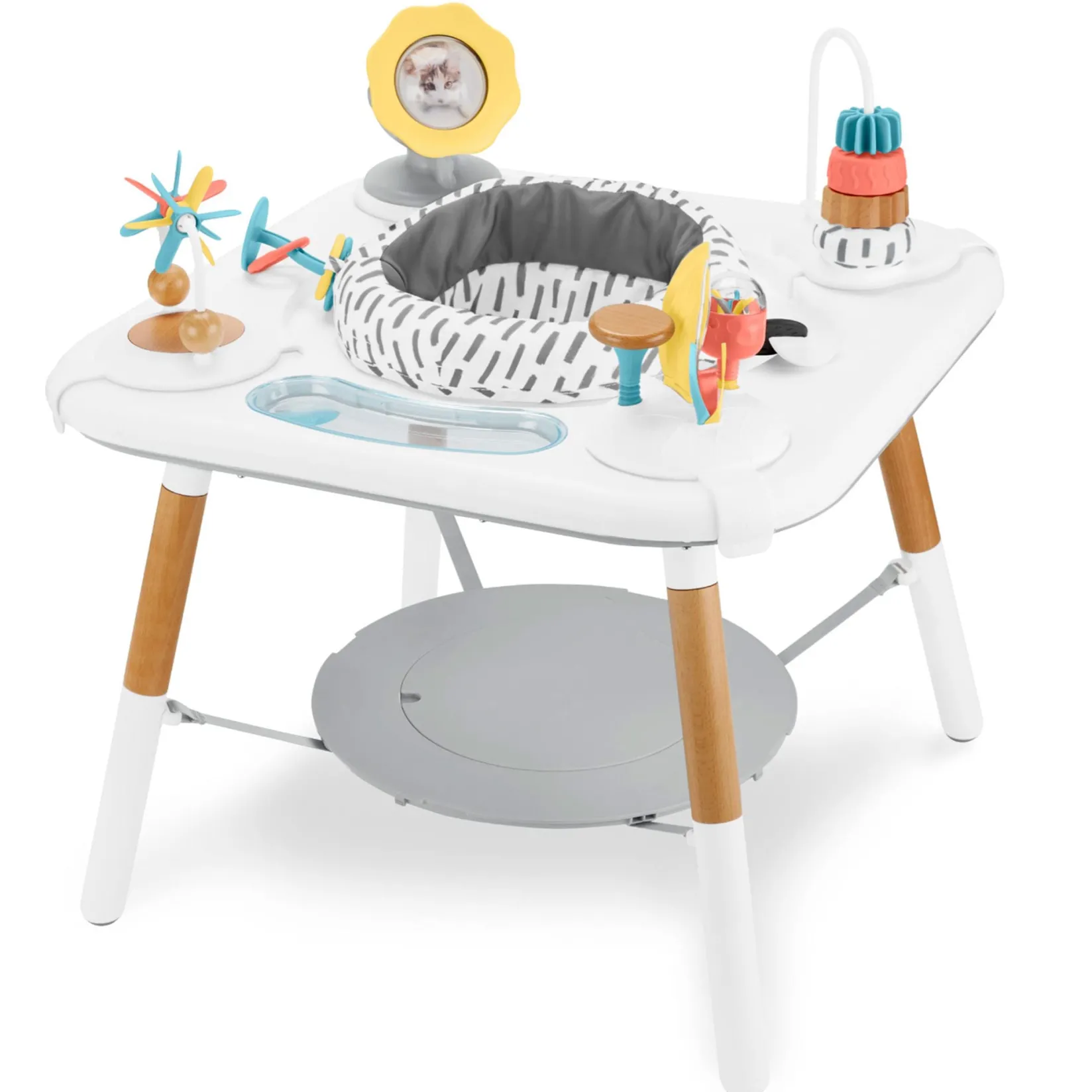 Clearance Montessori-Inspired 3-Stage Activity Center & Play Table Developmental Toys|Activity Centers & Walkers