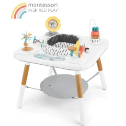 Clearance Montessori-Inspired 3-Stage Activity Center & Play Table Developmental Toys|Activity Centers & Walkers