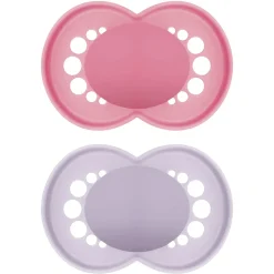 Best 16months+ Orthodontic Pacifier Matte (2) - Pink Pacifiers & Clips|Pacifiers & Clips