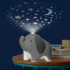 New Moonlight and Melodies Nighlight Soother - Elephant Kids Decorative Objects|Nightlights