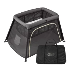 Outlet Moov & Comfy - Charcoal Grey Playards & Bassinets|Playards & Bassinets