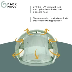 Best Moov & Protect Anti-UV Cooling Beach Tent Kids Summer Activities|Outdoors & Travel