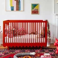 Outlet Moss Crib - Red Cribs & Mattresses|Cribs & Mattresses