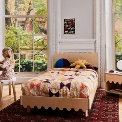 Clearance Moss Twin Bed - Natural Twin, Full & Queen Beds