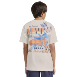 Tops>Levis Motor Speedway T-shirt 8-16y Beige