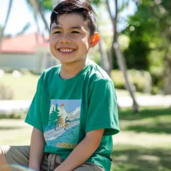 Best Mountain Bike Dog T-shirt 2-10y Kids/BOY Tops