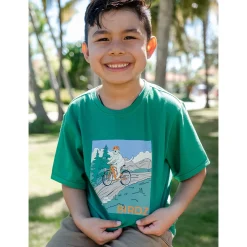 Best Mountain Bike Dog T-shirt 2-10y Kids/BOY Tops