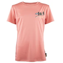 Sportswear|Tops>Chlorophylle Mountain T-shirt 6-14y Pink