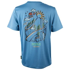 Sportswear|Tops>Chlorophylle Mountain T-shirt 6-14y Turquoise