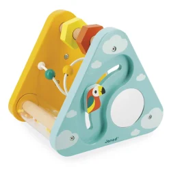 Online Multi-Activity Triangle - Tropik Kids Musical Toys|Wooden Toys