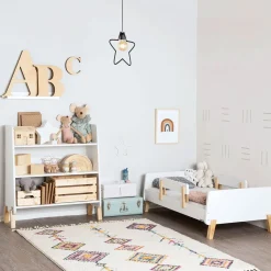 Best Muse Toddler Bed - White/Natural Cribs & Mattresses|Cribs & Mattresses