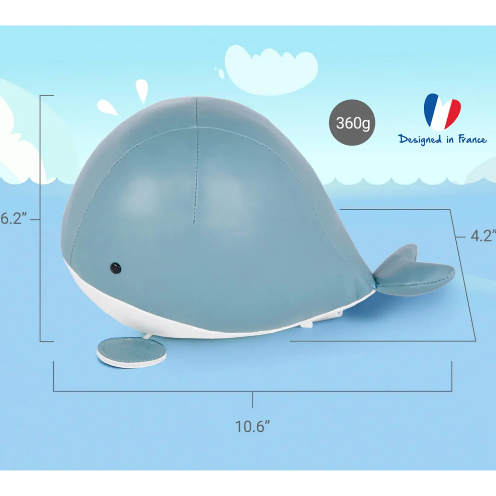 Luminous & Musical Plush Toy|Plush Toys>Little Big Friends Musical Animal - Madeleine The Whale