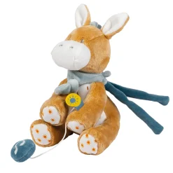 Luminous & Musical Plush Toy|Musical Toys>Nattou Musical Cuddly Leo the donkey 9"