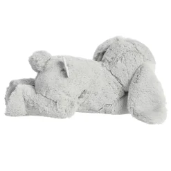 Luminous & Musical Plush Toy|Musical Toys>Aurora Musical Grey Bunny 12"