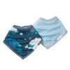 Muslin Products|Bibs>Loulou Lollipop Muslin Bandana Bib Set-Stargas
