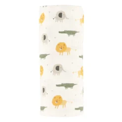 Hot Muslin Blanket Bamboo-Safari Kids Blankets|Blankets