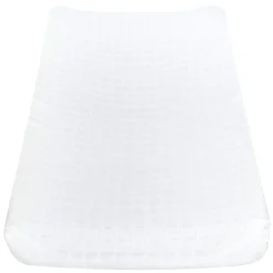 Changing Tables|Changing Pad Covers>Perlimpinpin Muslin Changing Pad - White
