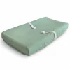 Muslin Changing Pad Cover - Green Changing Tables|Changing Pad Covers