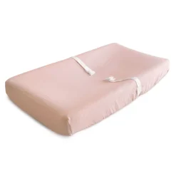 Muslin Changing Pad Cover - Blush Changing Tables|Changing Pad Covers
