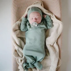 Clearance Muslin Changing Pad Cover - Natural Stripe Changing Tables|Changing Pad Covers