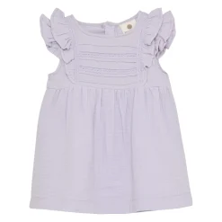 Dresses, Skirts & Outfits>En Fant Muslin Frill Dress 6-24m Lilac