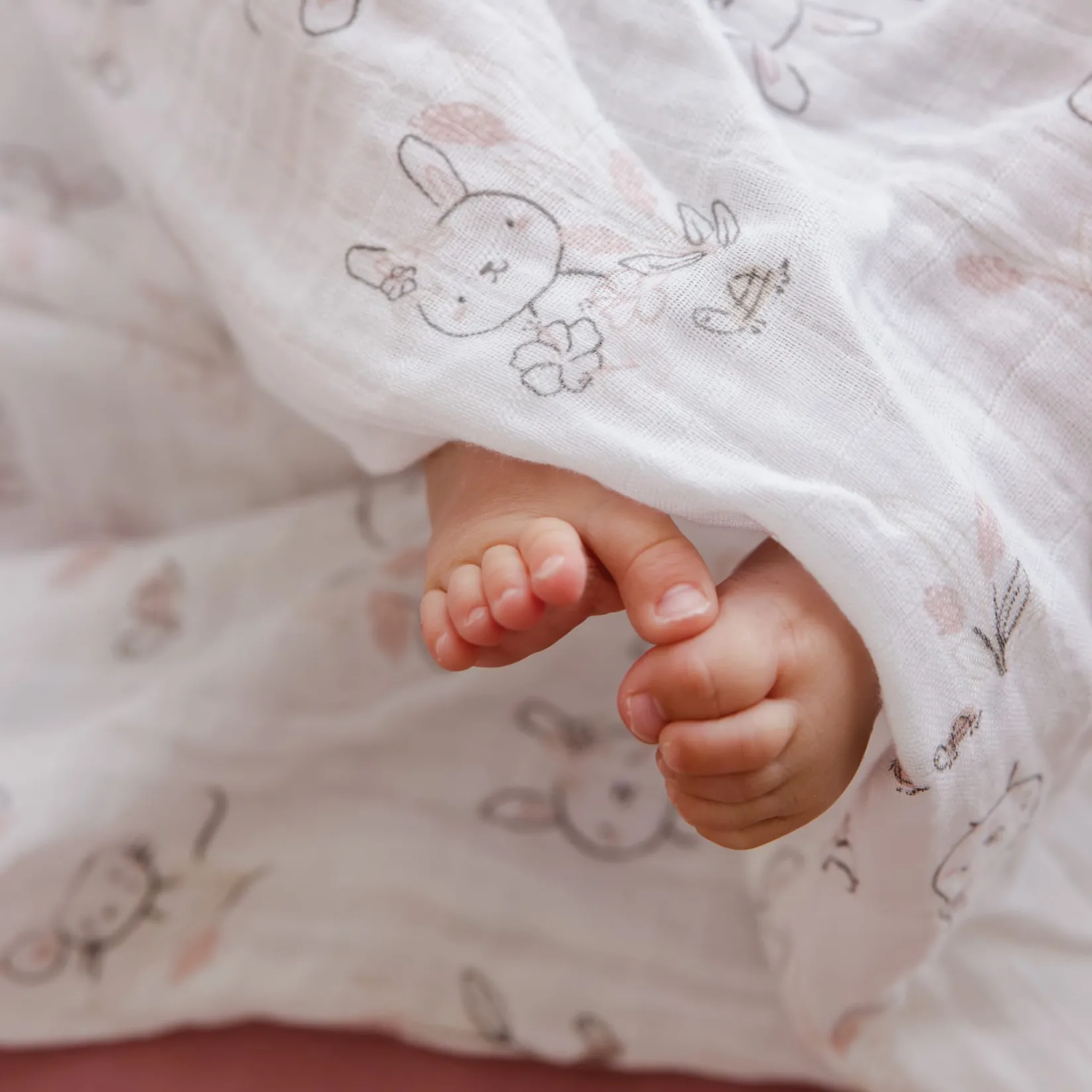 Outlet Muslin Rabbit Blanket Kids Blankets|Blankets