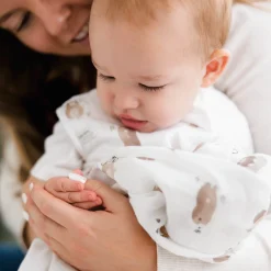 Outlet Muslin Sleep Bag 0-36 months - Taupe Sleep Bags|Pyjamas