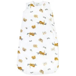 Sleep Bags|Pyjamas>Perlimpinpin Muslin Sleep Bag 0-36 months - Jungle White