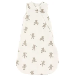 Sleep Bags|Pyjamas>Abond Muslin Sleepsack on Hanger - Bear Ivory