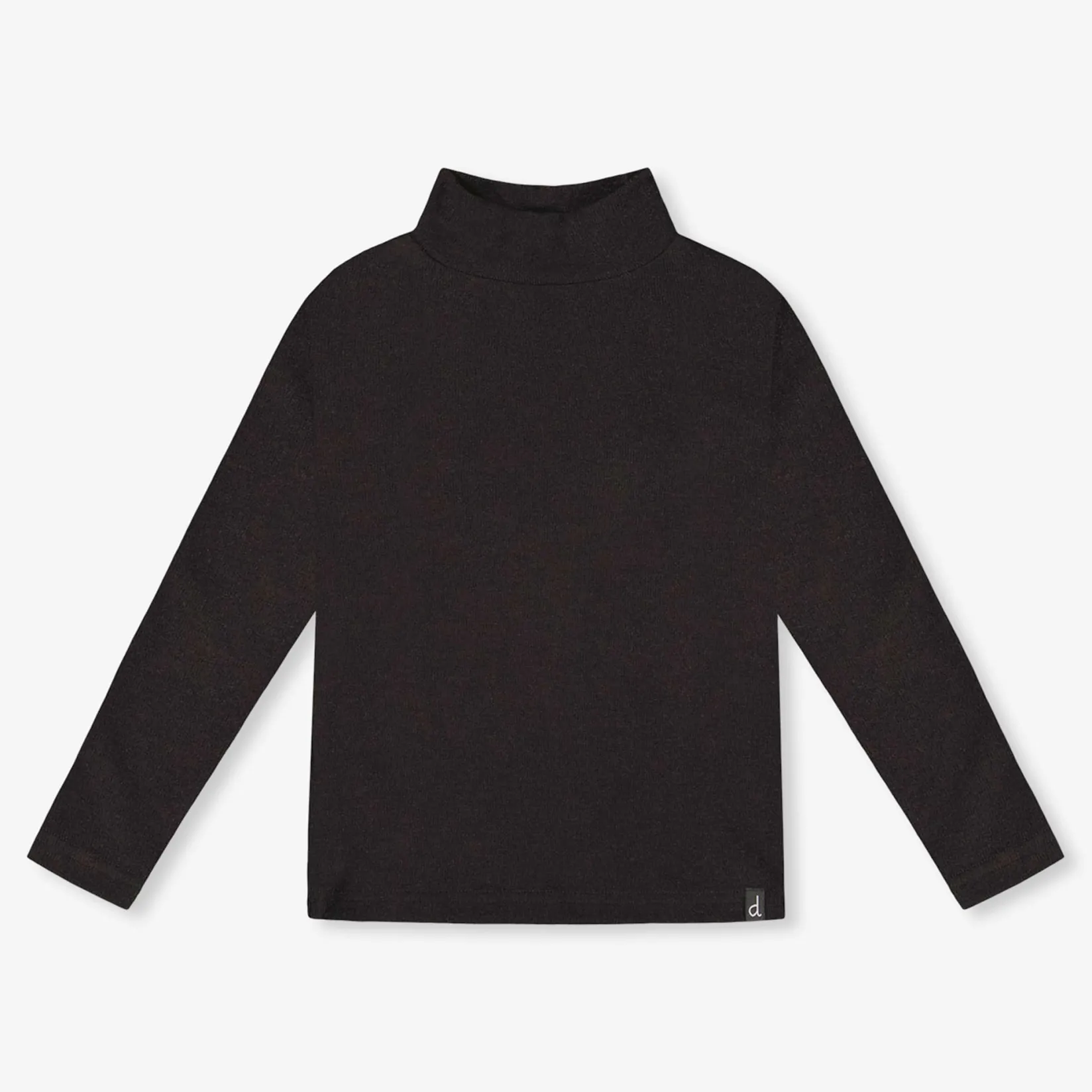 Tops>Deux par Deux Must Have Turtleneck 7-10 Black