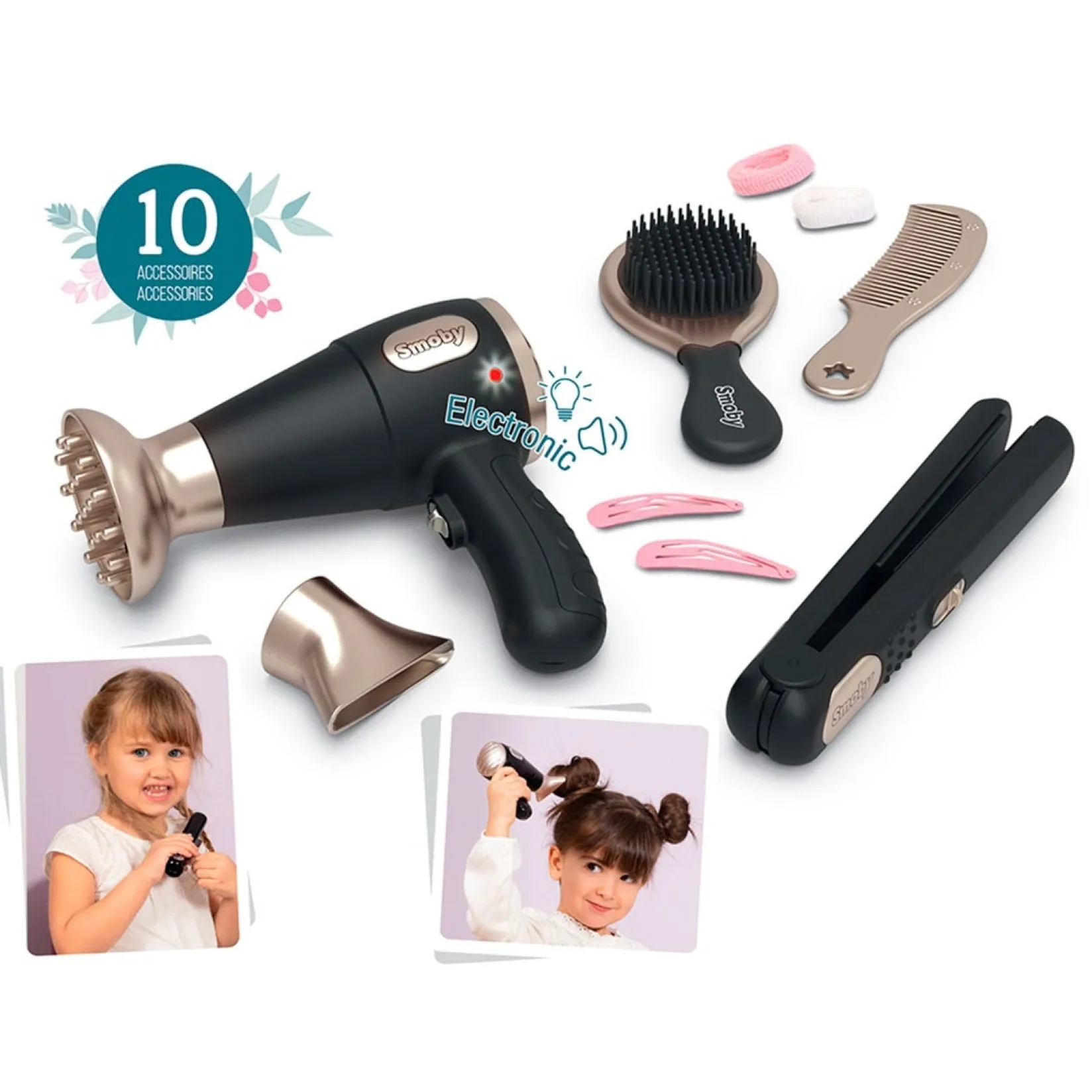 Pretend Play & Imitation>Smoby My Beauty Hair Set (10 Pieces)