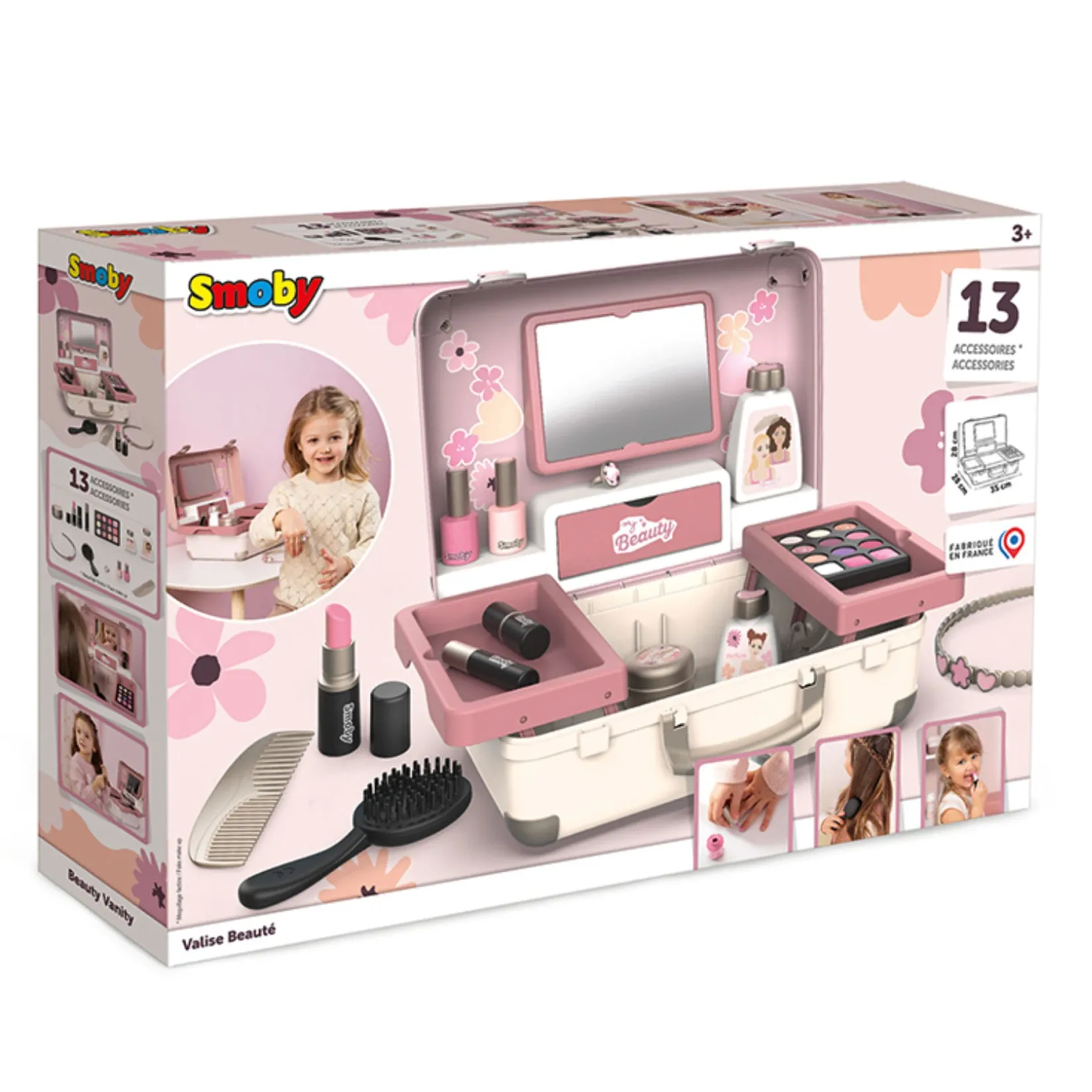 Pretend Play & Imitation>Smoby My Beauty Vanity 13 Pieces