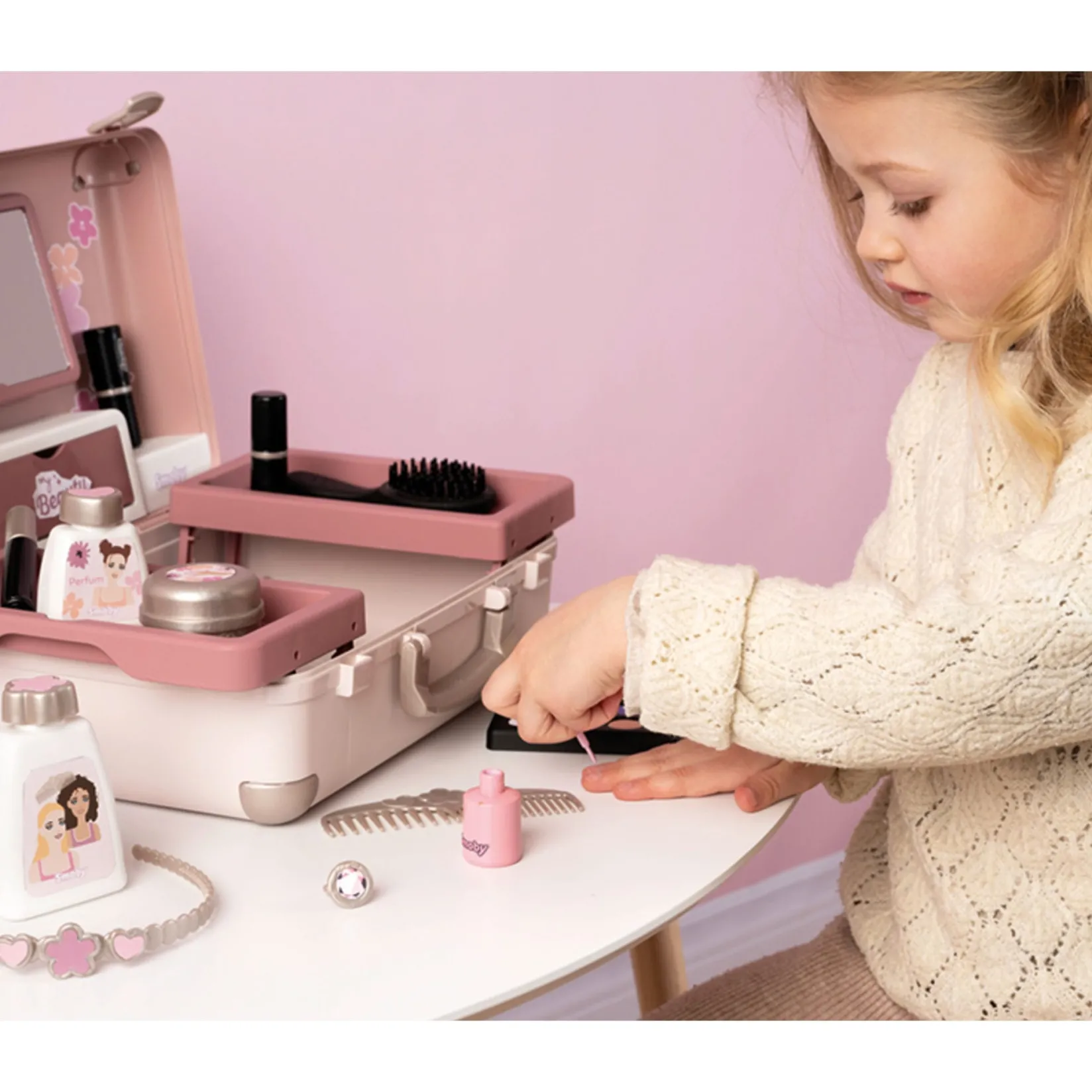 Pretend Play & Imitation>Smoby My Beauty Vanity 13 Pieces