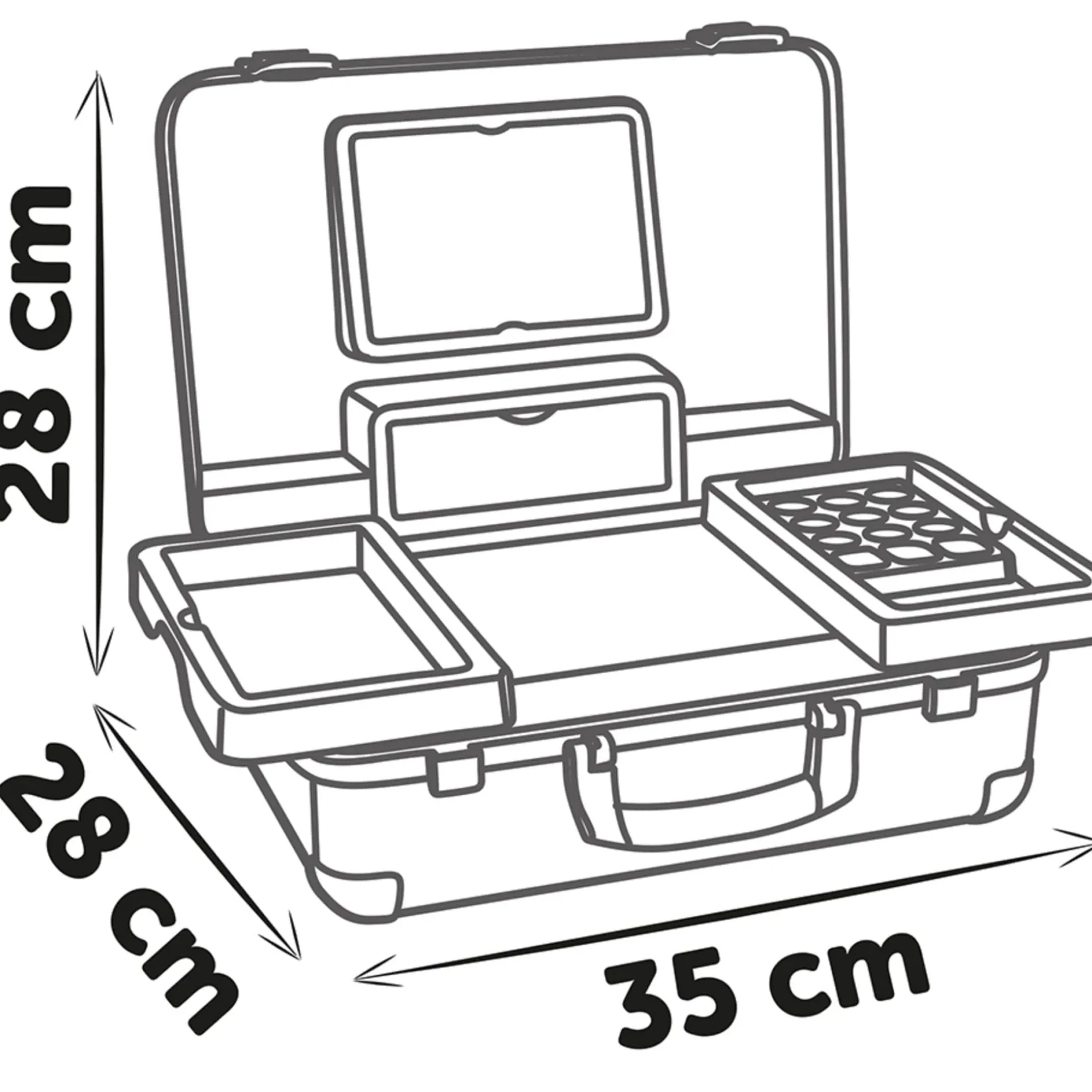 Pretend Play & Imitation>Smoby My Beauty Vanity 13 Pieces