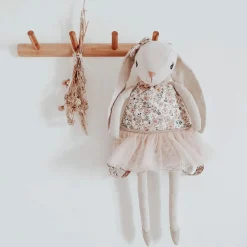 Sale My Dolly Bunny Linen Backpack Plush Toys