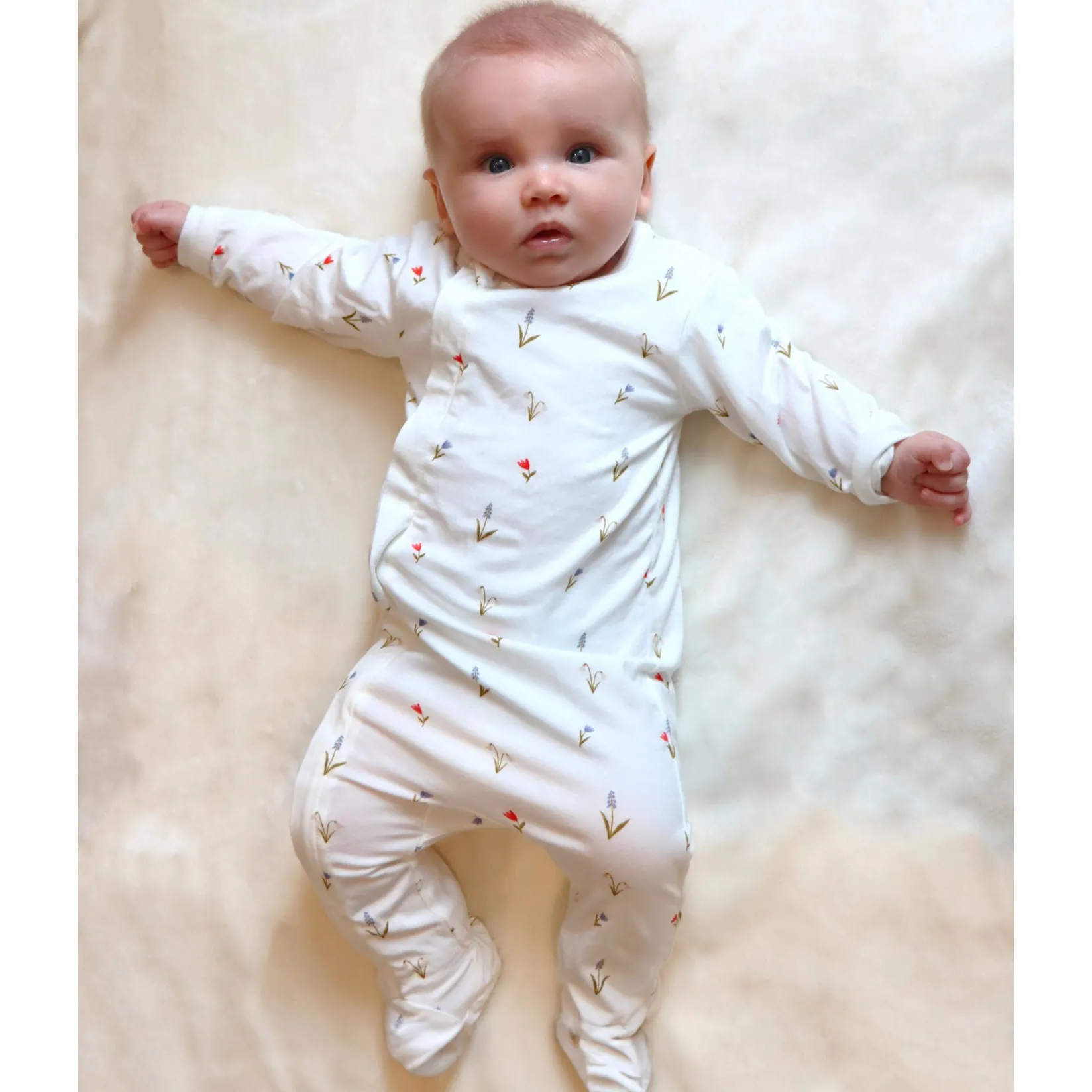 Preemie Clothing|Pajamas>Mon Premier My First Pajamas Premature-18m Ivory