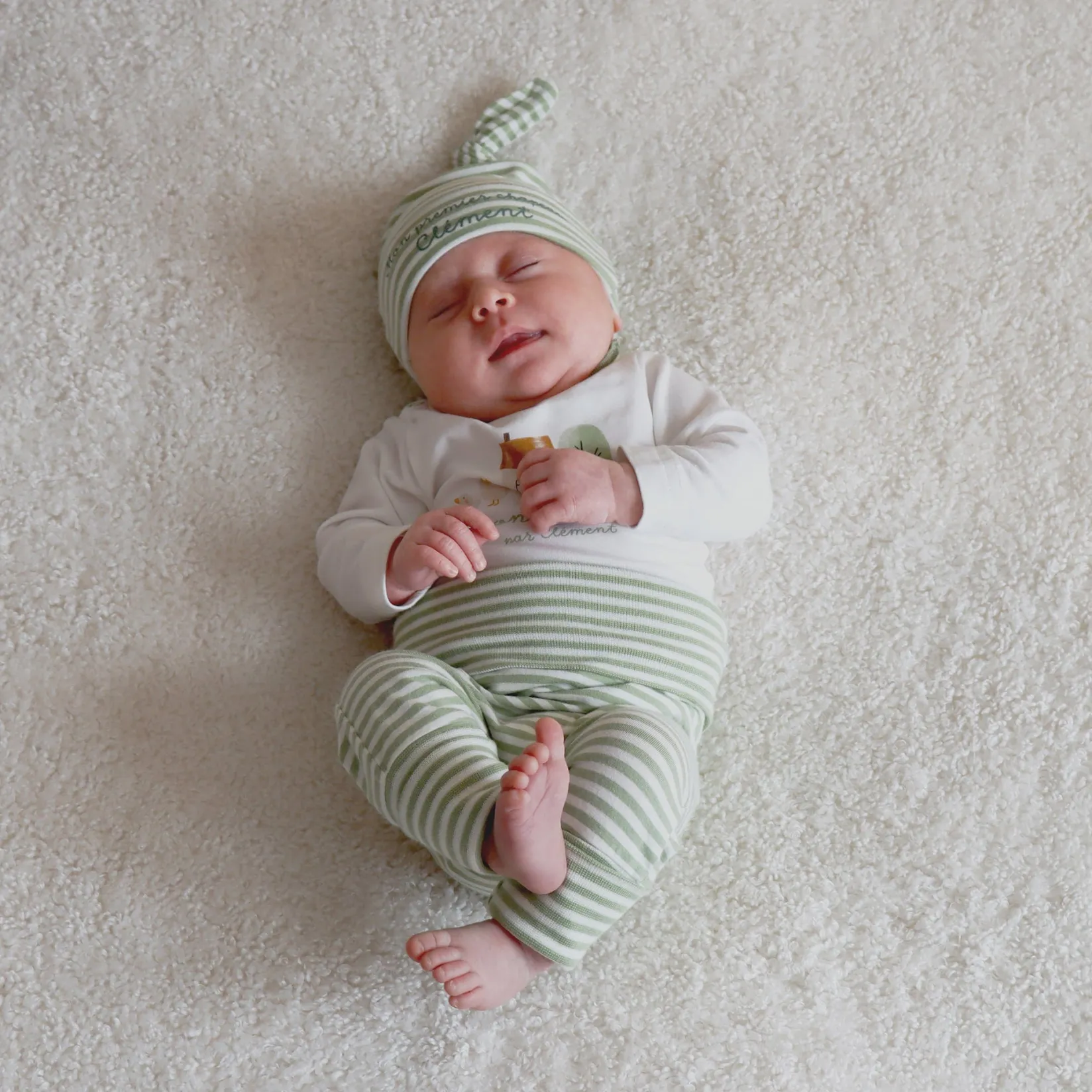 Preemie Clothing|Pants>Mon Premier My First Pant Premature-18m Sage