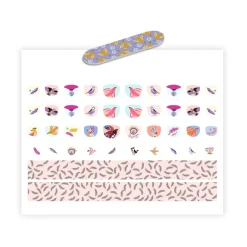 Diy & Activities>Djeco Nail Stickers - Feathers