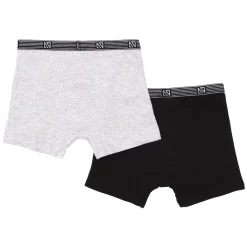 Underwear & Socks>Nano Solid Boxers (2) 2-16y Black