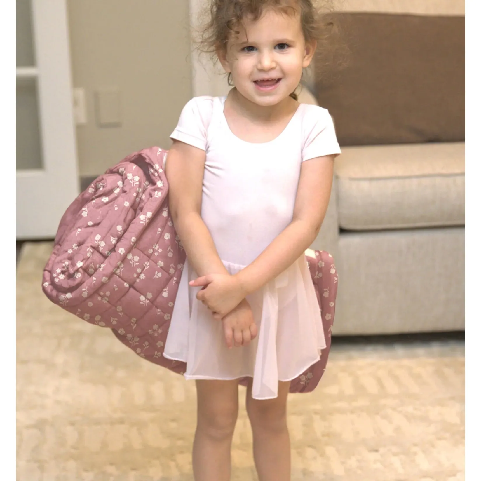 New Nap Mat-Mini Floral Kids Sleeping Bags|Travel Beds