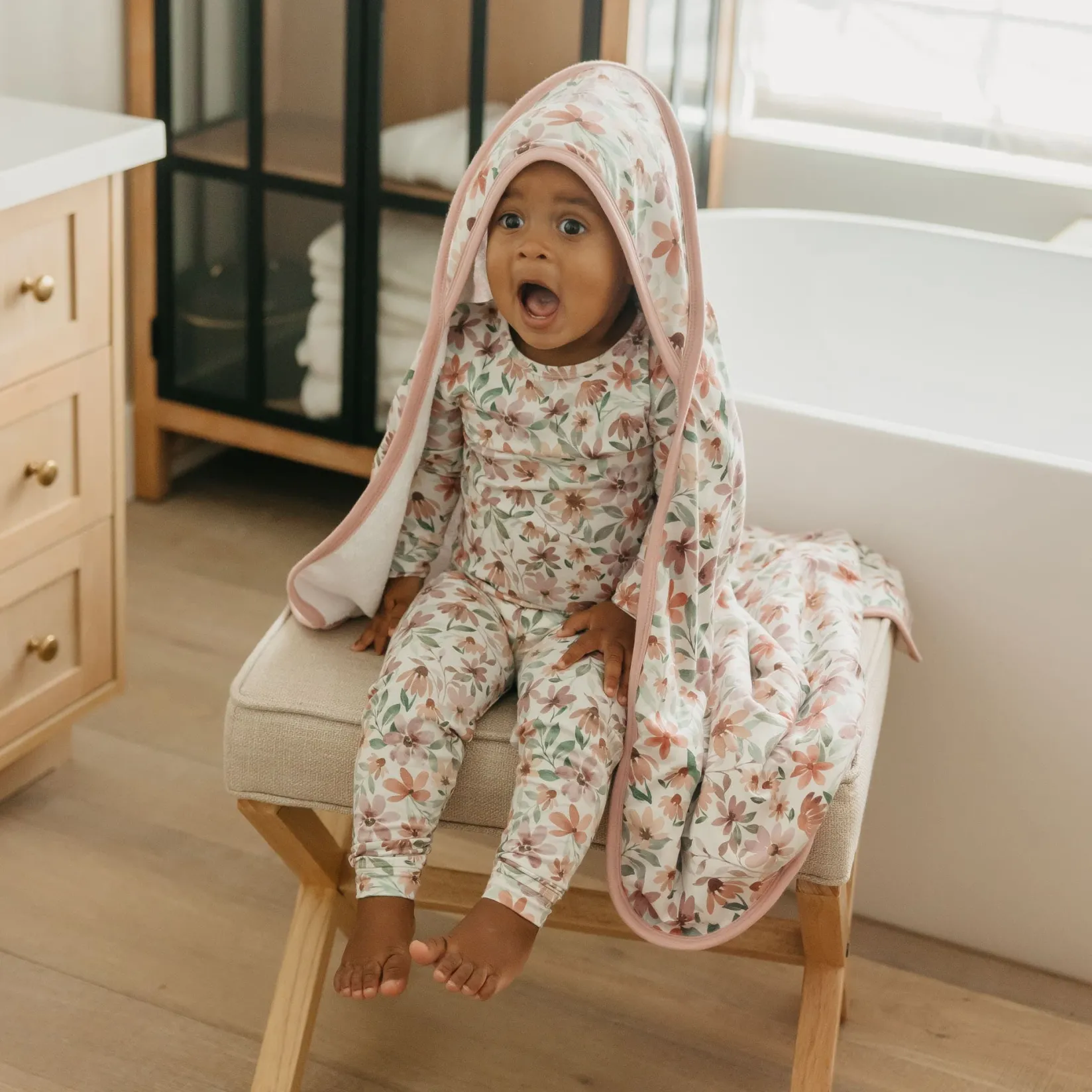 Towels & Wipes|Towels & Wipes>Copper Pearl Natalie-knit Hooded Towel