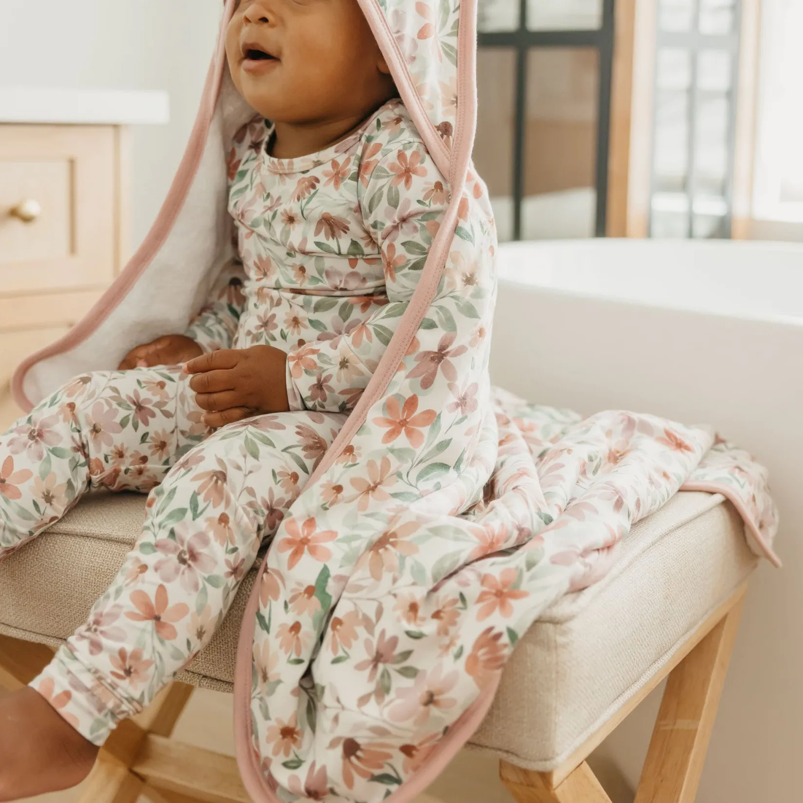 Towels & Wipes|Towels & Wipes>Copper Pearl Natalie-knit Hooded Towel