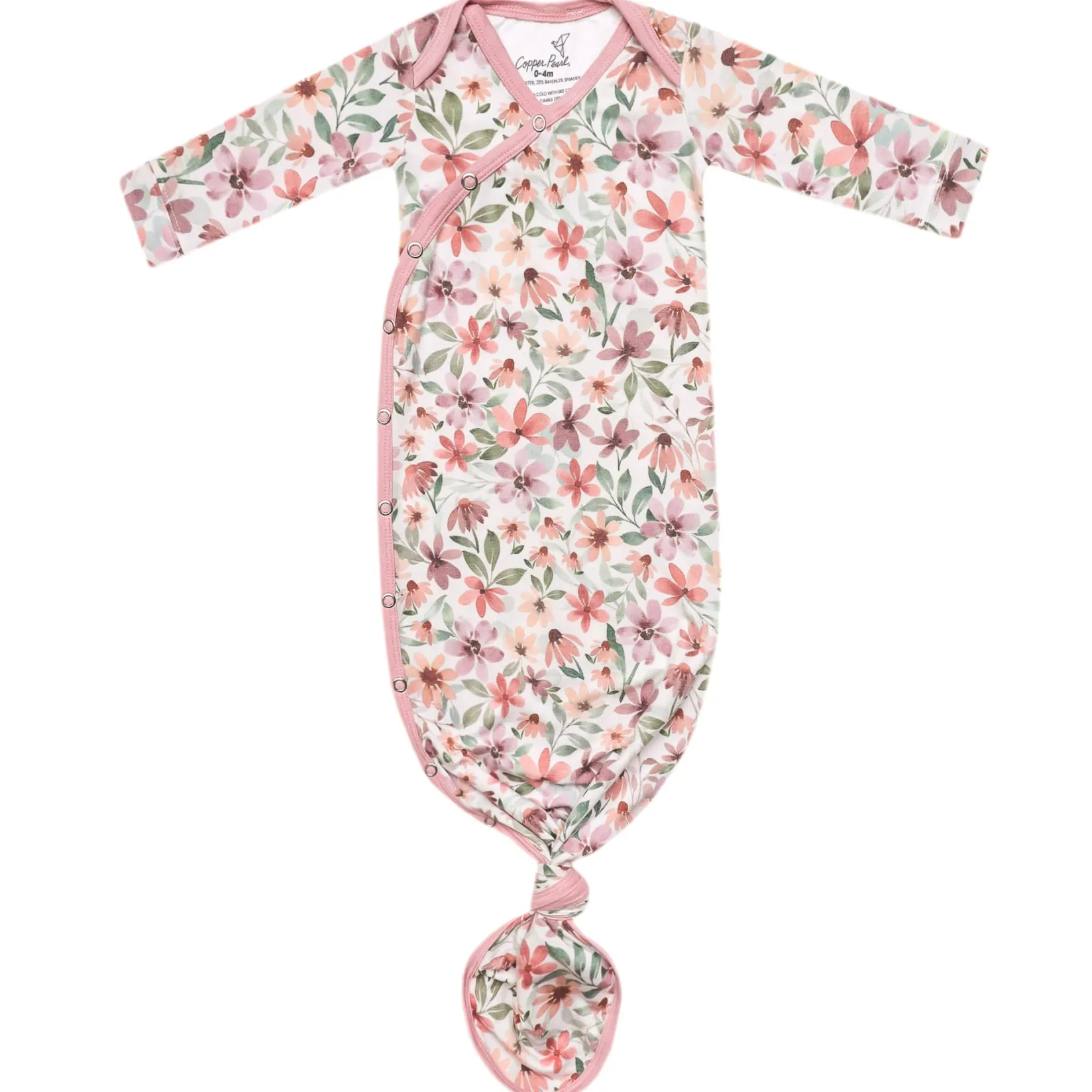 Sale Natalie-newborn Knotted Gown Pajamas|Sleep Bags