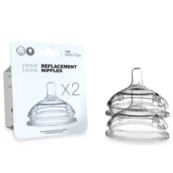 Sale Natural Silicone Nipple 0-3m - Slow Flow Breastfeeding|Bottles & Nipples