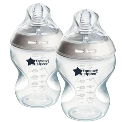 Bottles & Nipples|Breastfeeding>Tommee Tippee Natural Start Baby Bottle (2) 9oz