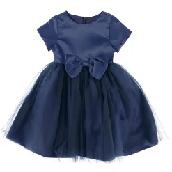 Dresses & Rompers>Joe-Ella Navy Dalia Dress 2-8y Marine