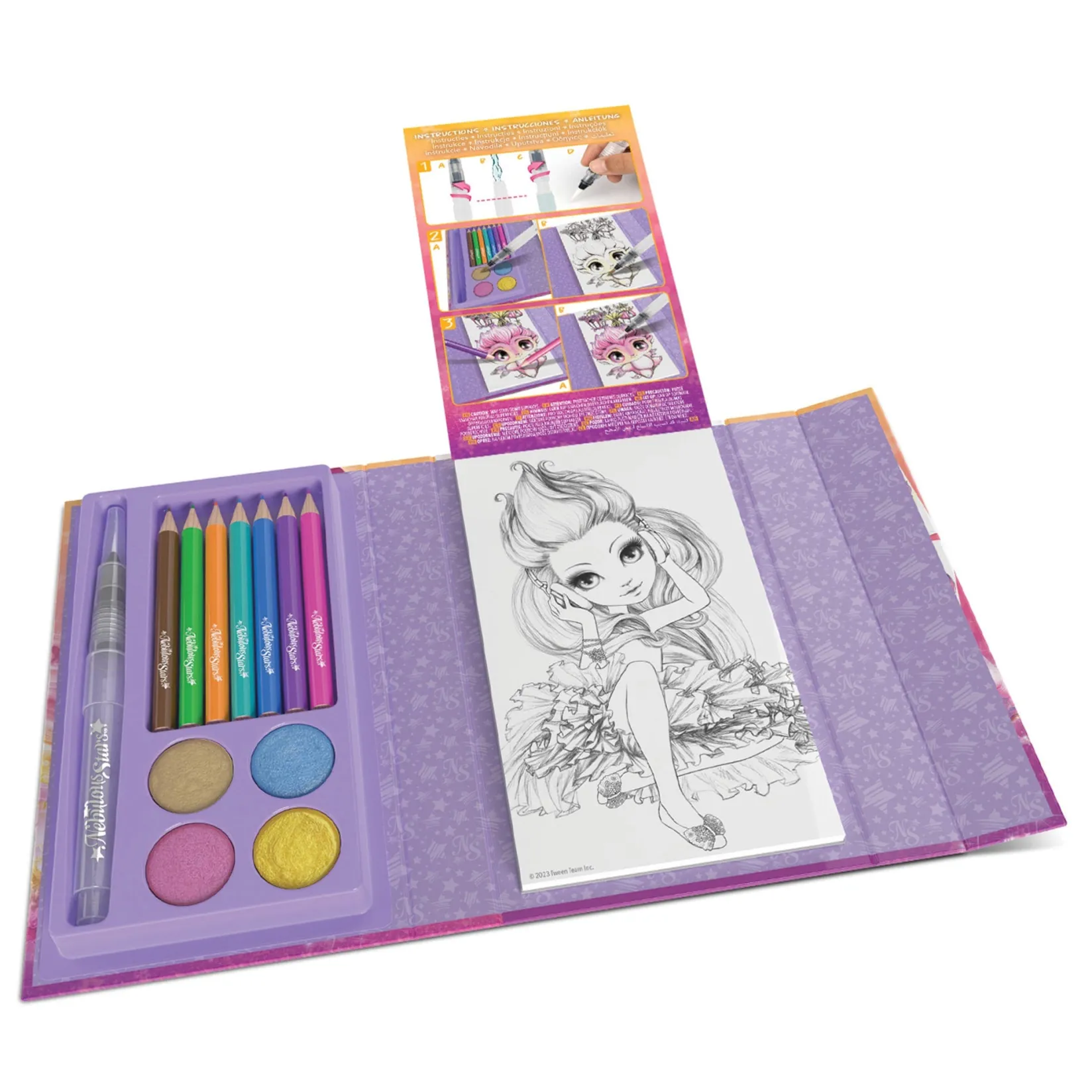 Clearance Nebulous Star Watercolor to Go Kids Diy & Activities