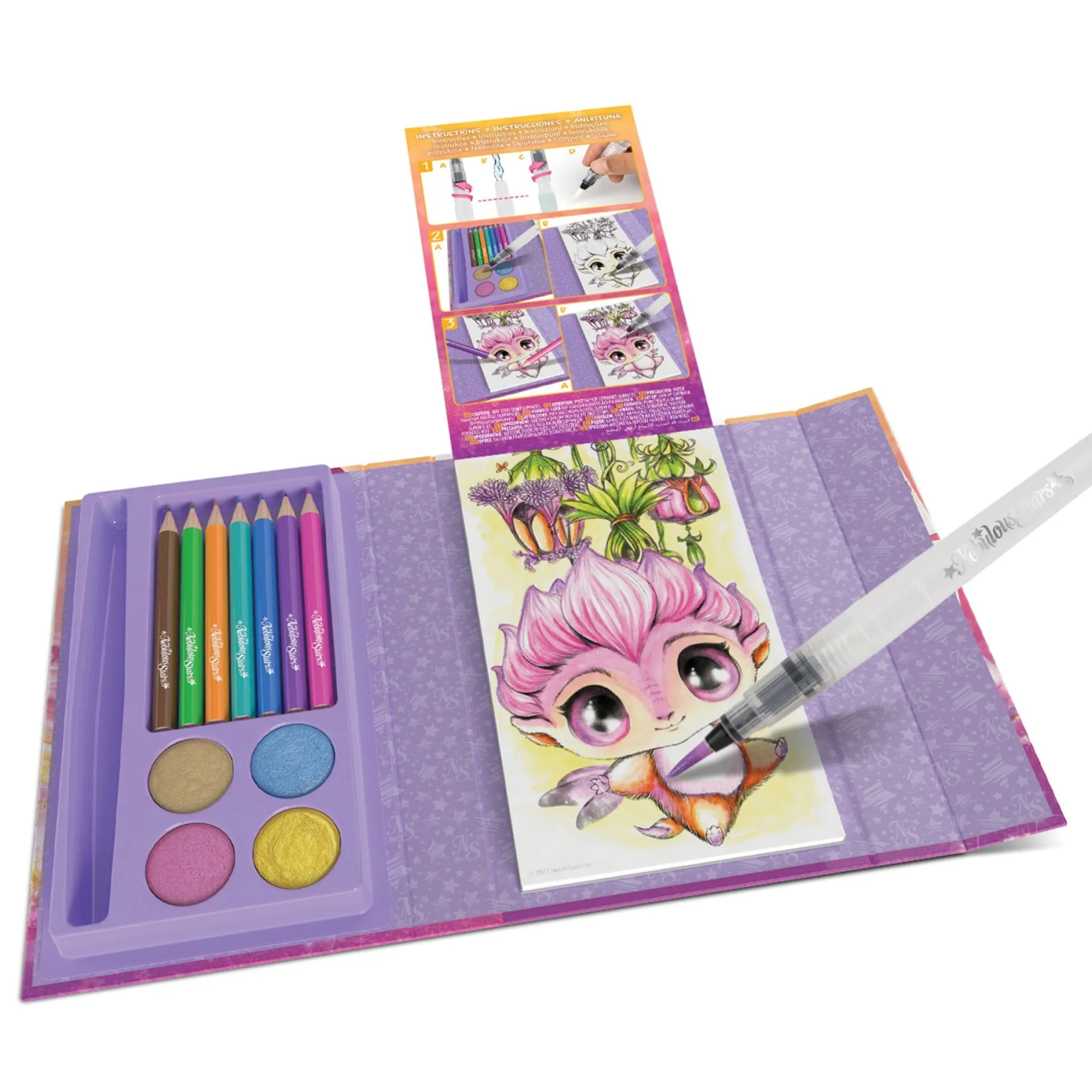 Clearance Nebulous Star Watercolor to Go Kids Diy & Activities