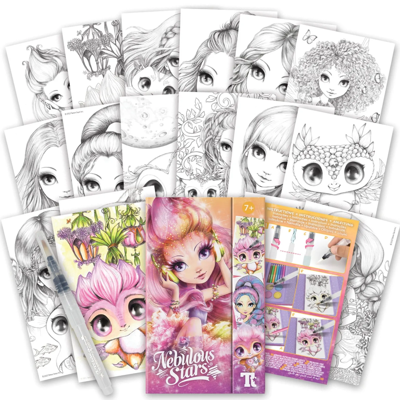 Clearance Nebulous Star Watercolor to Go Kids Diy & Activities