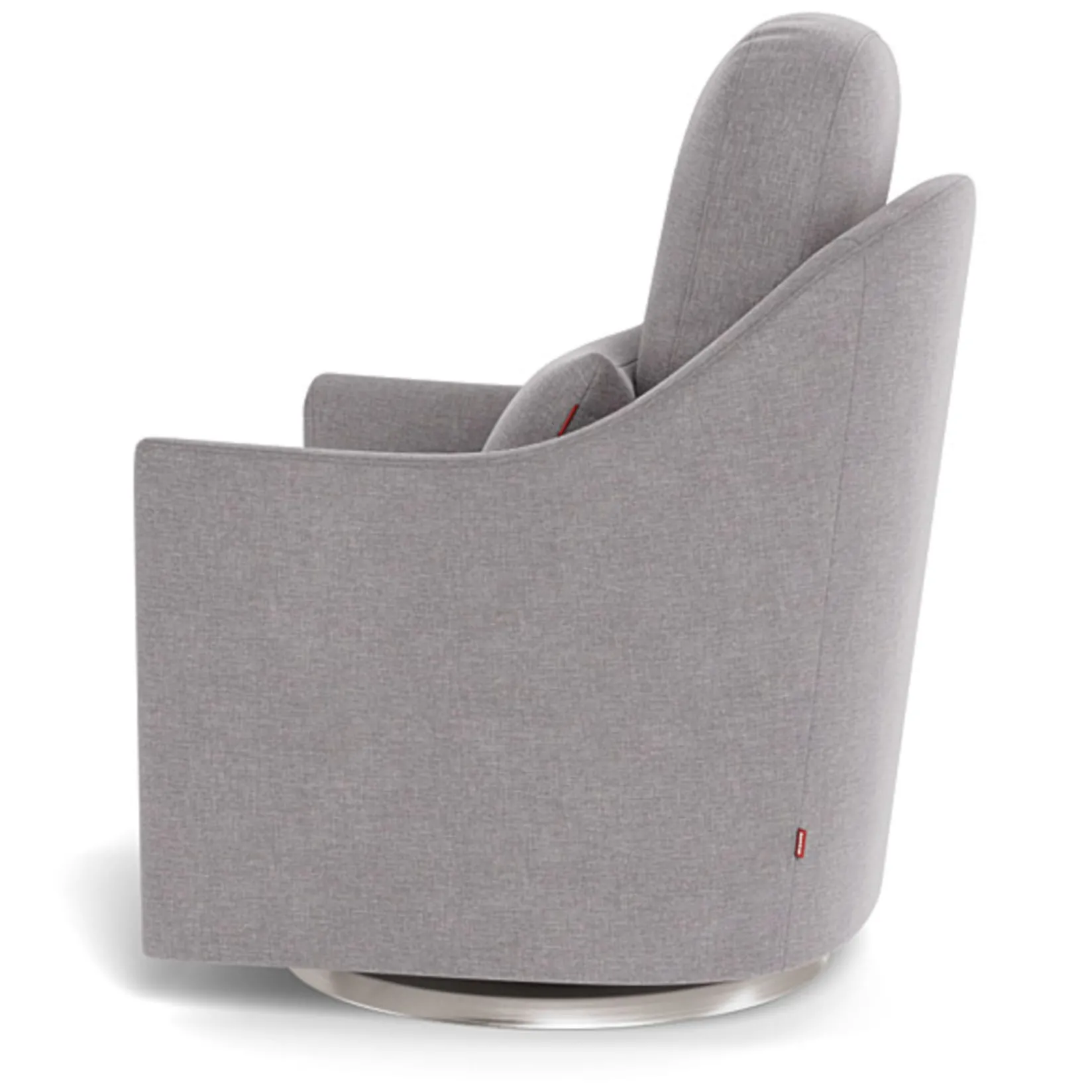 Gliders & Rocking Chairs|Gliders & Rocking Chairs>Monte Nessa Rocking and Swivel Glider - Pebble / Steel